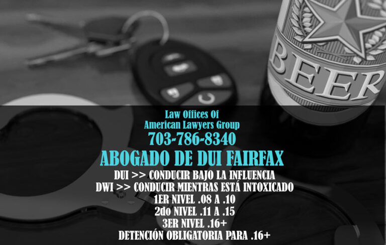 Abogado de Trafico en Fairfax Virginia