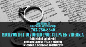 Abogado de Divorcio en Manassas Virginia